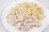 Пенне карбонара с беконом в сливочном соусе 300 г