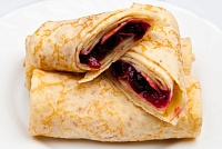 Блины с черной смородиной и яблоком 210 г