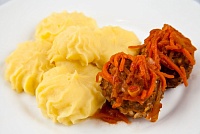 Тефтели мясные с картофельным пюре 310 г