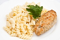 Котлета Московская с макаронами 250 г