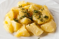 Картофель отварной с зеленью (укроп) 170 г