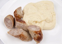 Колбаски с картофельным пюре 300 г