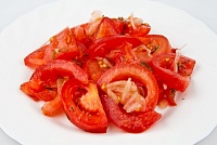 Салат "Лето" 150 г (из помидоров с луком)