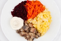 Салат "Сельдь под шубой" 150 г