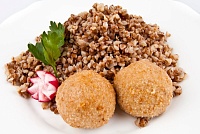 Биточки куриные с гречкой 270 г