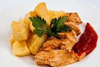 Шашлык куриный с картофелем по-деревенски 270 г