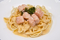 Паста с лососем 210 г